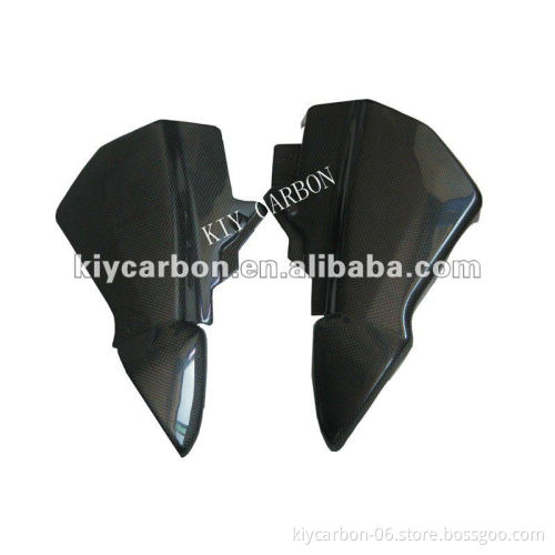 Carbon fiber side covers for Honda motorcycles